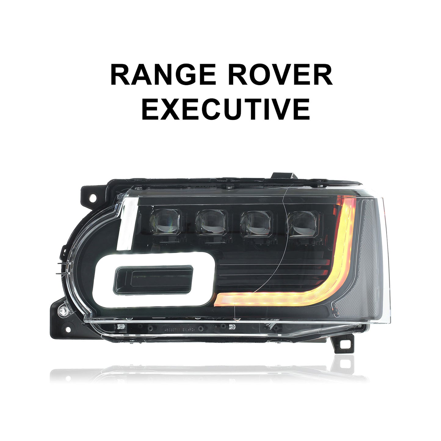 JUSHUN Led Headlight Assembly for Land Rover Range Rover Executive 2010-2012