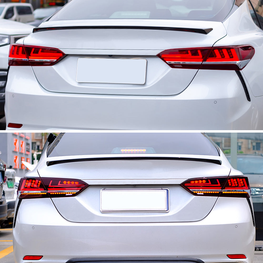 JOLUNG Full LED Tail Lights Assembly For Toyota Camry 2018-2020