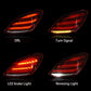 JOLUNG Full LED Tail Lights Assembly For Mercedes Benz W205 C300 C-Class 2012-2015