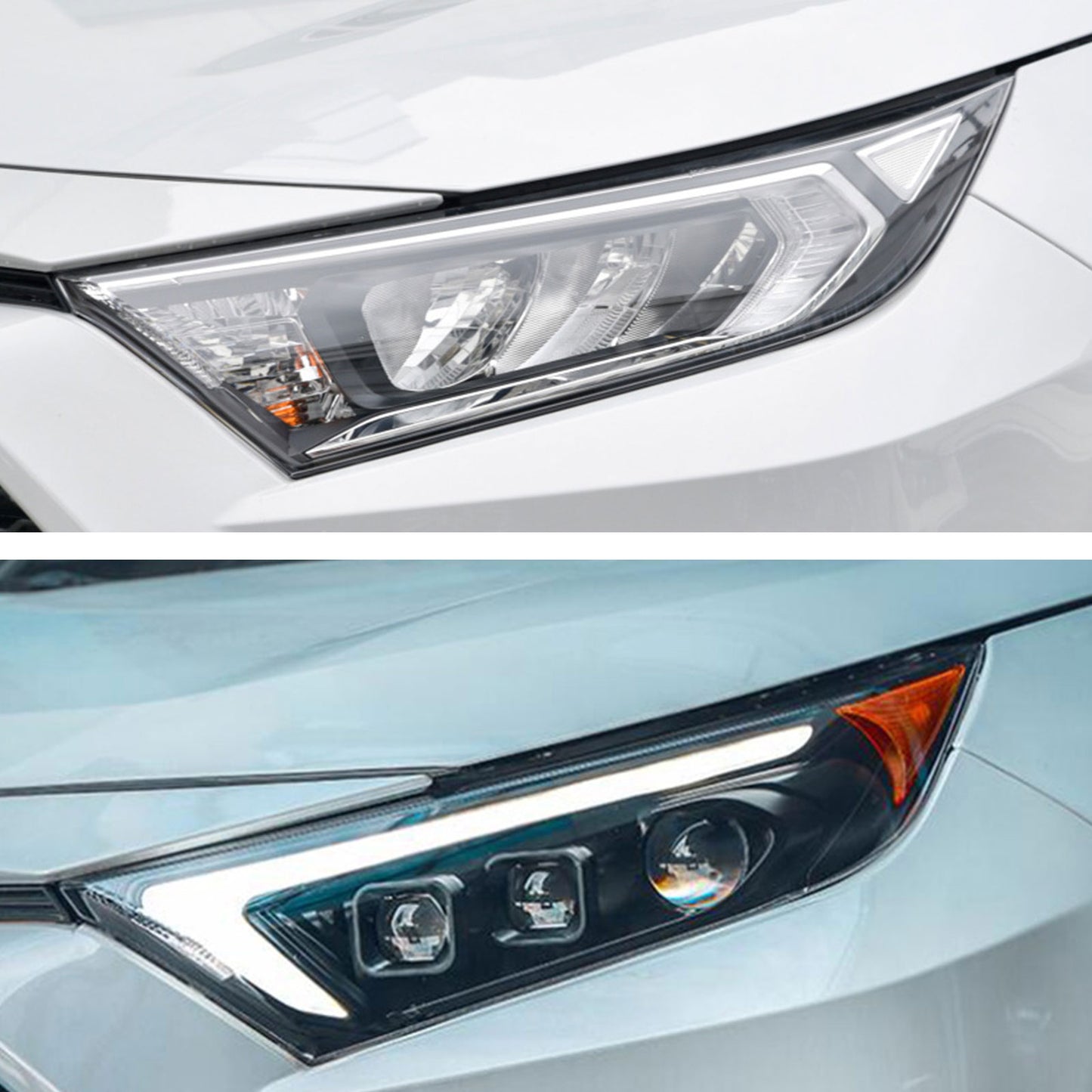 JOLUNG Full LED Headlights Assembly For Toyota RAV4 2019-2022