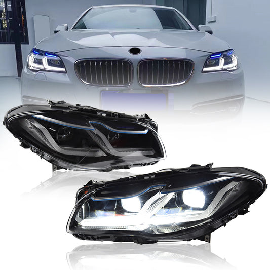 JOLUNG Full LED Headlights Assembly For BMW 5-Series F10 F18 2011-2013