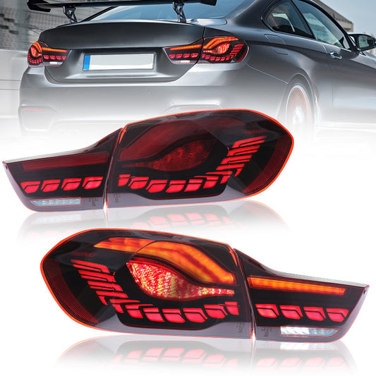 JOLUNG Full OLED Tail Lights Assembly For BMW M4 F32 F33 F36 F82 F83 2013-2018