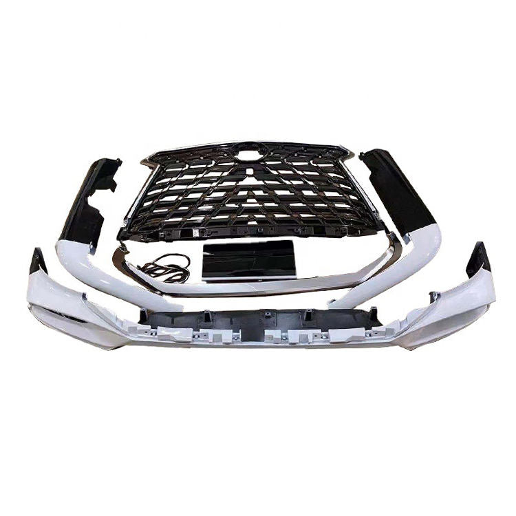 High quality Model bumpers head lamp full set Car body kits for LX570 2008-2015 upgrade to 2016