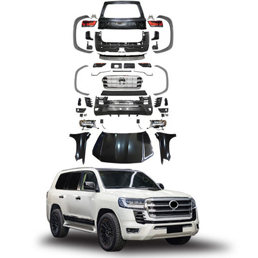 LC200 Upgrade to LC300 2022 facelifting body kit accessories for Toyota LC200 Land Cruiser landcruiser LC200 bodykit 2008-2015