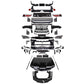 High quality Model bumpers head lamp full set Car body kits for LX570 2008-2015 upgrade to 2016