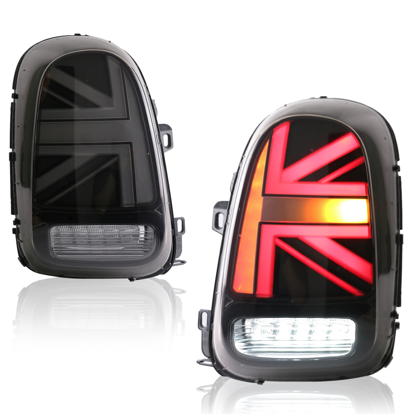 JOLUNG Full LED Tail Lights Assembly For BMW MINI Countryman Cooper/Coopers Hatchback F60 2017-2020