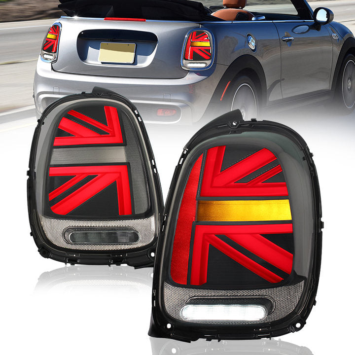 JOLUNG Full LED Tail Lights Assembly For BMW MINI Cooper F55-F57 2014-